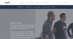 Desktop Screenshot of about.trovit.es
