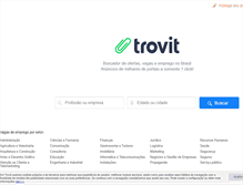Tablet Screenshot of empregos.trovit.com.br