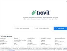 Tablet Screenshot of emploi.trovit.fr