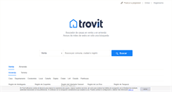 Desktop Screenshot of casas.trovit.cl