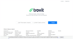 Desktop Screenshot of empleo.trovit.co.ve