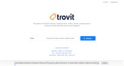 Desktop Screenshot of productos.trovit.es