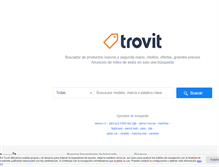 Tablet Screenshot of productos.trovit.es