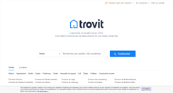 Desktop Screenshot of immo.trovit.be