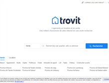 Tablet Screenshot of immo.trovit.be