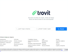 Tablet Screenshot of empleo.trovit.cl