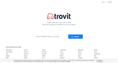 Desktop Screenshot of cars.trovit.ae