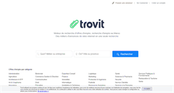 Desktop Screenshot of emploi.trovit.ma