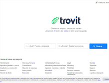 Tablet Screenshot of empleo.trovit.es