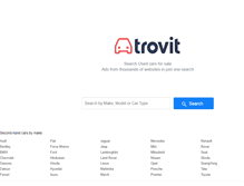 Tablet Screenshot of cars.trovit.co.in